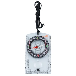 AceCamp Compass Outdoor Premium Portable Map Compass with Function, Navigation Tools for Camping Hiking, Transparent 3128