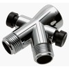 Keeney PP825-7 Plumb Pak Shower Arm Diverter and Adapter, Polished Chrome Finish