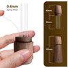 Wdt Tool, Walnut Wood Coffee Distributor with Stand, 0.4mm Thick