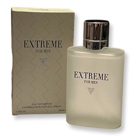 United Scents EXTREME FOR MEN Eau de Parfum - Top Notes: Lemon, Jasmine and Orange - 3.4 Fl Oz