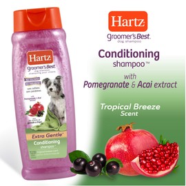 Hartz Groomers Best 3 in 1 Conditioning Shampoo for Dogs 18 oz