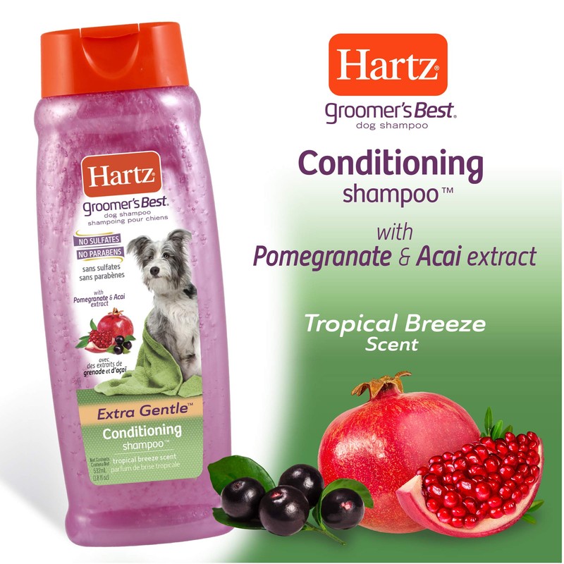 Hartz Groomers Best 3 in 1 Conditioning Shampoo for Dogs