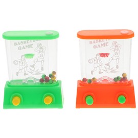 jojofuny 2pcs Handheld Water Ring Toss Game Toy: Retro Water Filled Game for Kids - 80s Toys Rings for Kids Stress Lasso, Entertainment, Play Activity, Random Color