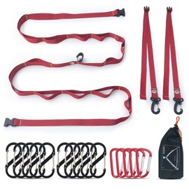 Hanging Chain, Daisy Chain, Nebula Chain, 4 Way, Clothesline for Long, Camping Accessories, Hanging Belt, Hanging Tarp Extension Belt, Stream, 9.8 ft (3.5 m) - Maximum Length of 25.8 ft (6.3 m),