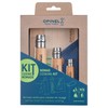 Opinel Nomad Camping Kitchen Utensil Kit, Includes No.12 Serrated Knife,