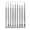 9 Pcs Watchmaker Screwdrivers Set 0.5mm-2.5mm for Jewelry Watch,Eyeglass Repair,Electronics