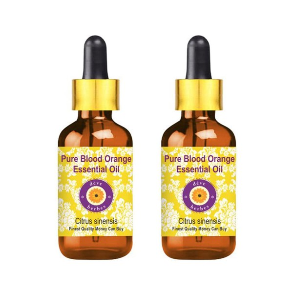 Deve Herbes Pure Blood Orange Essential Oil (Citrus sinensis) with