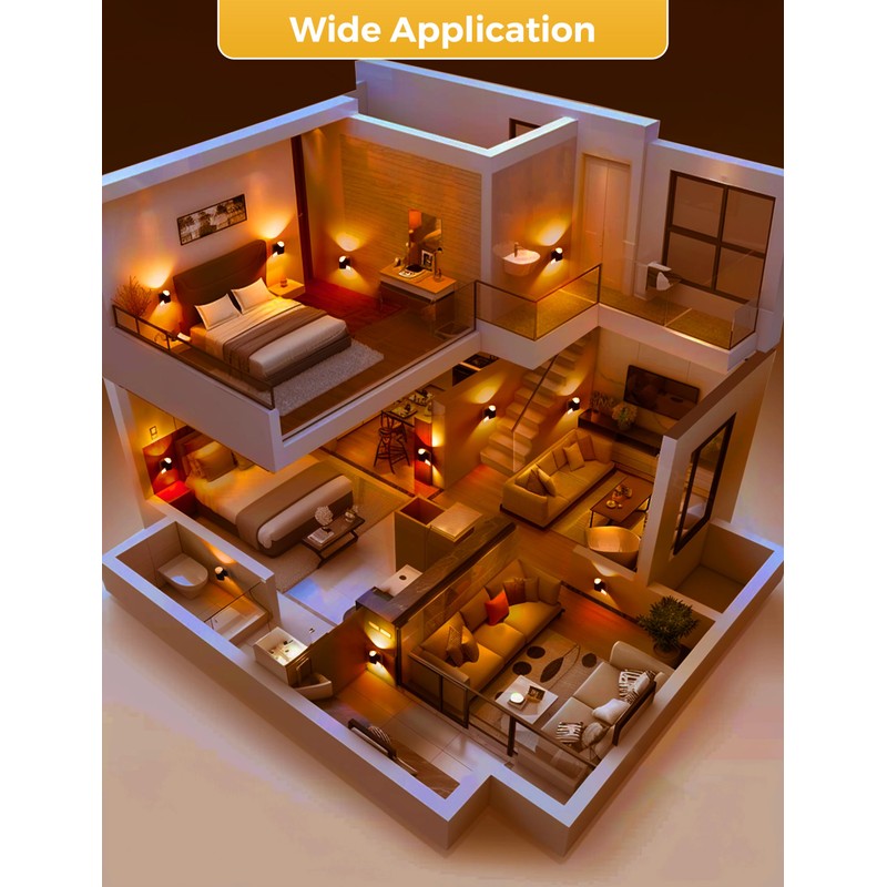L LOHAS LED Night Light, Amber Night Light, Dimmable Night
