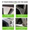 Edantas Silver Gray Rim Touch Up Paint, Wheel Touch Up