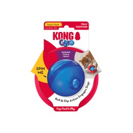 Kong Interactive Gyro Toy, color Rojo con Azul, Chico