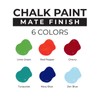 SULTAN CRAFTS 6-Piece Chalk Paint Kit - Premium Water-Based Matte