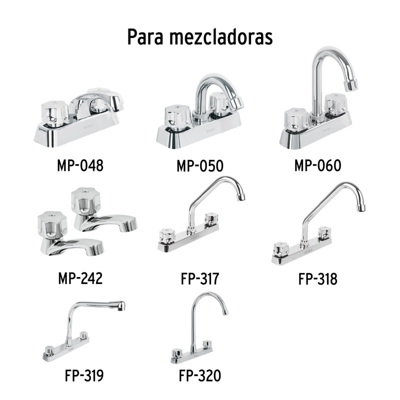 Foset Basic MMP-100, Juego de manerales de ABS