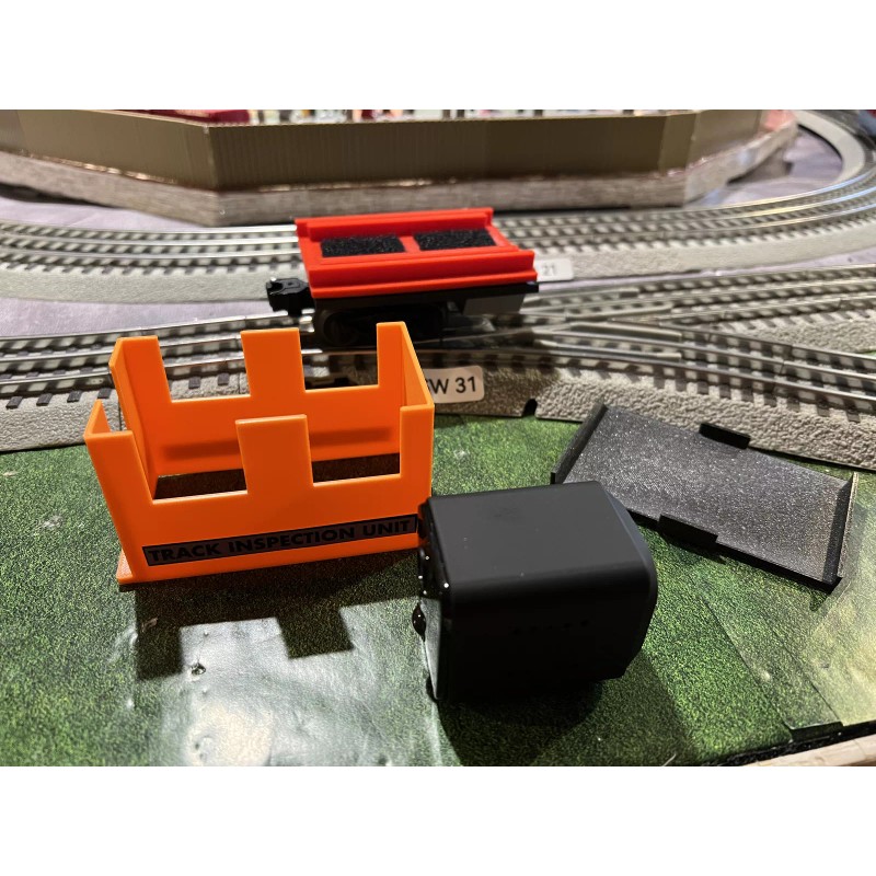 Scenery Sheets TraxCAM O Scale Model Railroad Camera - See