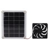 10W Solar Panel Exhaust Fan Waterproof Solar Powered Attic Ventilator