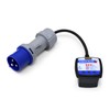 Martindale CP201 230V 32A Industrial Socket Tester, Grey/Black/Blue, 65 x