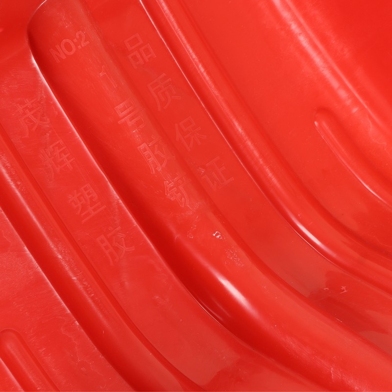 Snow Shovel Red Thickened PP Plastic Wear Resistant Tough Kids