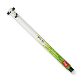 LEGAMI - Erasable Gel Pen, 0.7 mm Tip Diameter, Erasable Pen, Black Ink, Panda Theme, Does Not Damage Sheets, Thermosensitive Ink