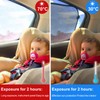 Tallew 6 Pack Car Window Shades for Baby, Include Front