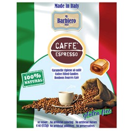 Barbiero Caffè Espresso Coffee Filled Candies 4oz | Made in Italy