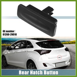 HOPESPANNER 81260-A5000 Trunk Tailgate Handle Release Switch Rear Door Hatch Liftgate Latch Button Switch for Hyundai Elantra GT 2013-2017 Black Replace Parts Vehicle Components