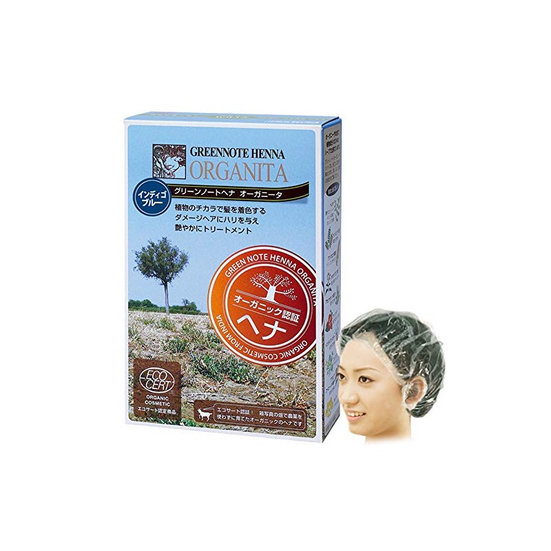 Green Note Henna Organita [3.5 oz (100 g)] + Hair