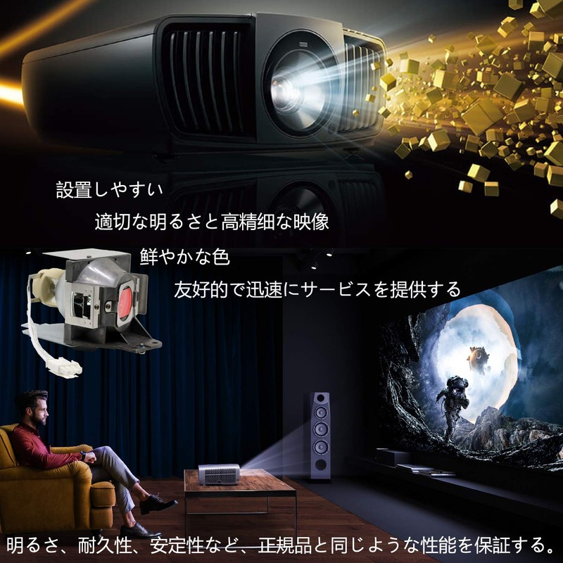 Rich Lighting MC.JFZ11.001 Acer ACER H6510BD P1500 Projector Replacement Lamp