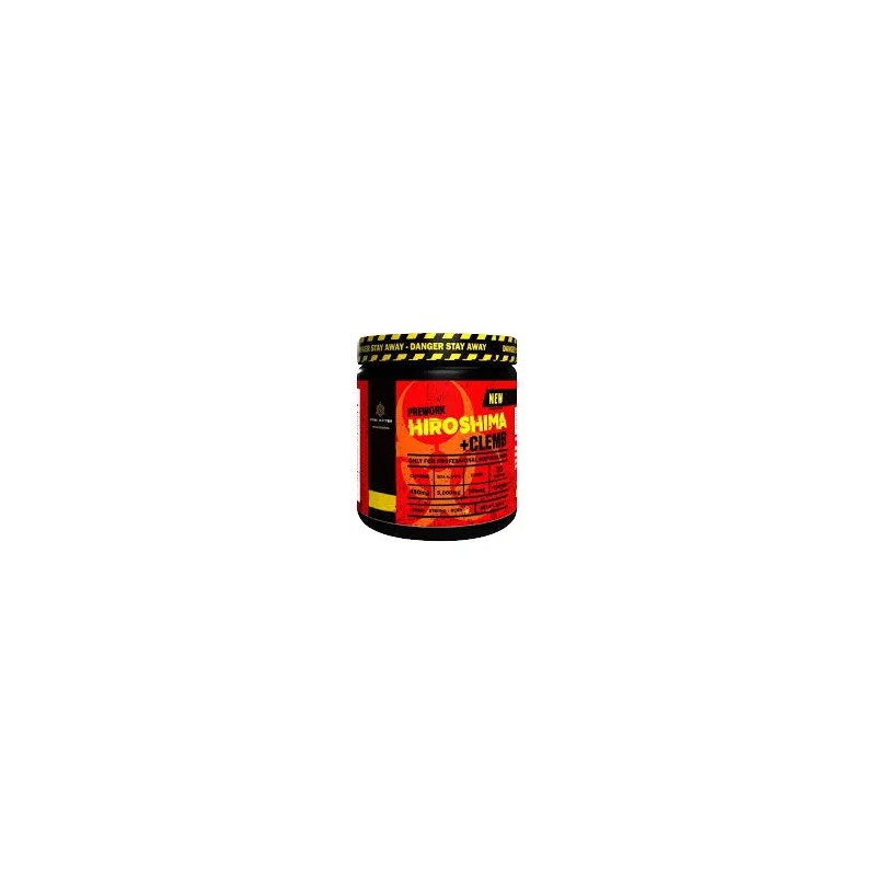 Pre Entreno Workout Hiroshima Clemb Oxido Dark Matter 30 Ser