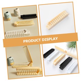 Ipetboom 12pcs Portable Folding Hair Comb Hair Brushes Travel-ready for Straightening Curling Compact Static Design for Boys and Girls Adults Stylish