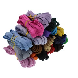 Banda elástica de 1/4 pulgadas de color surtido para costura, bandas elásticas de 100 yardas para ropa, cintura elástica, cinta de bies, accesorios de ganchillo, cordón elástico delgado y correas para
