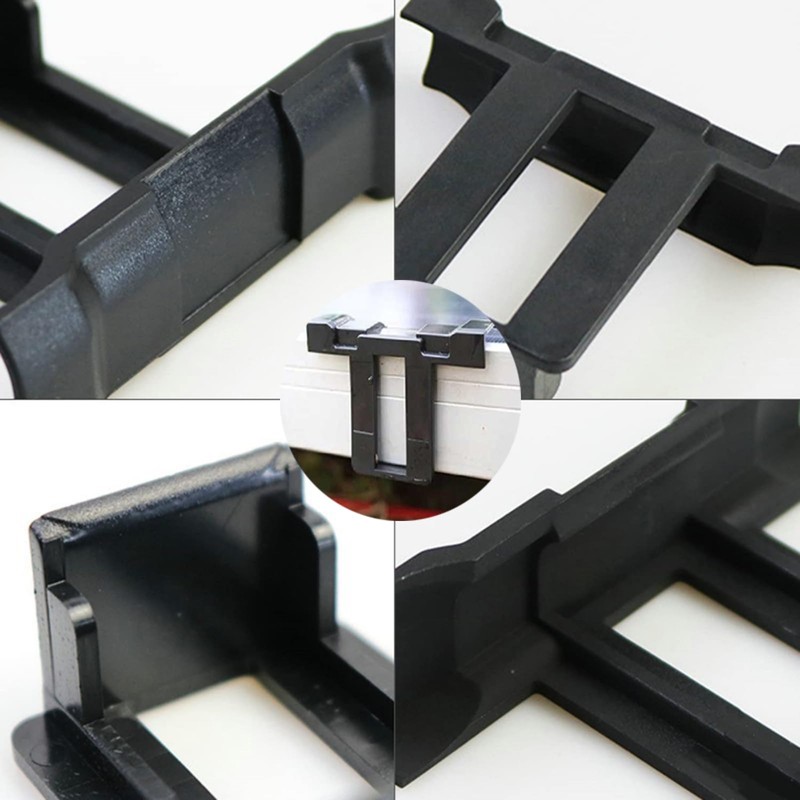JVHLOV 50PCS Solar Panel Water Drain Clips, 30 mm Solar