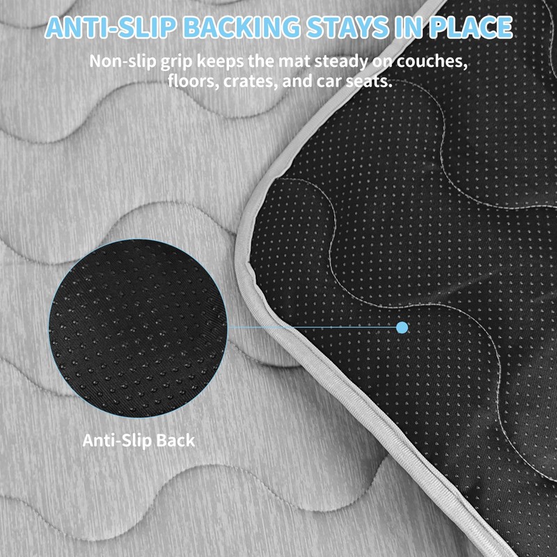 PETZOOKA Dog Cooling Mat Q-Max>0.4 39.4" *27.6" Self Cool Pad