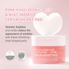 TENZERO Pink Hyaluronic Acid Niacinamide Serum Heart Pad 50ea, Hydrating