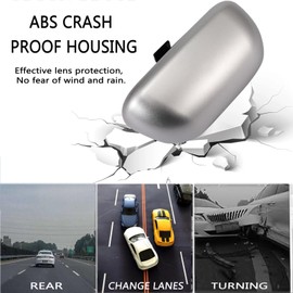 Car Blind Spot Mirrors 2 Pack - Universal Outside Rear View Mirror with Wide Field of View, Fog-Free Car Side Mirror Blindspot