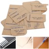 8Pcs Acrylic Template Short Wallet DIY HandMade Leather Pattern Mold
