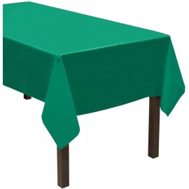 Party Essentials Heavy Duty Rectangle Table Cover - KELLY GREEN - 54 in x 108 in