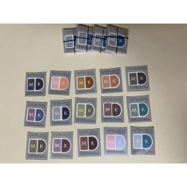 Mary Kay Eye Shadow or Cheek Color Samples - 15 Signature Eye Color Duet Samples