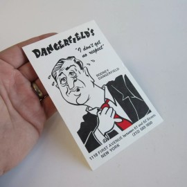 Dangerfield's Comedy Club Souvenir Postcard (NY) Circa 1980's