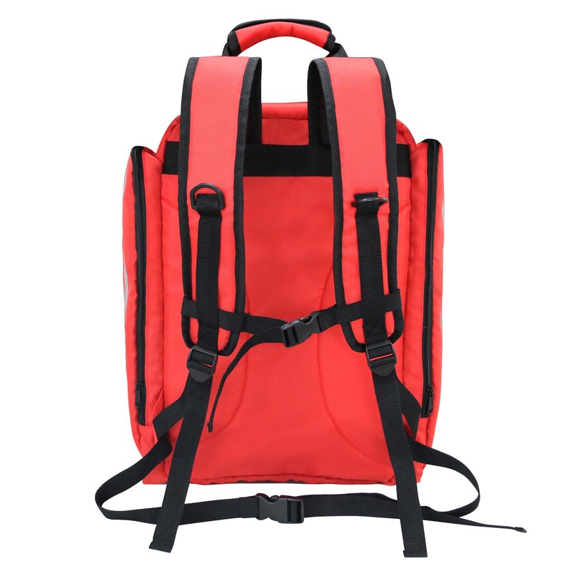 First Aid Bag Multi-Pocket Empty Emergency Backpack First Responder Trauma