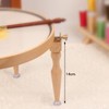 Wooden Embroidery Hoop Stand Legs with Clamps, 3-Piece Set