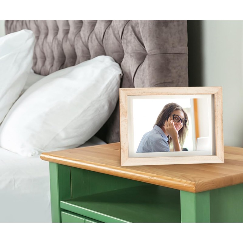 marysgift Picture Frames 8x10 Panoramic Picture Frame with Horizontal and