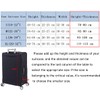 LEAFOREST Elastic Spandex Water Resistant Suitcase Cover Fits 19-32 Inch