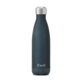 S'well Stainless Steel Water Bottle, 17oz, Blue Suede, Triple-Layered Vacuum Insulated Containers Keeps Drinks Cold for 36 Hours and Hot for 18, BPA Free, Perfect for On the Go
