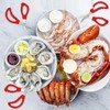 24 Pcs Kitchen Seafood Scissors for Crab Bulk,Leg Scissors Multifunctional