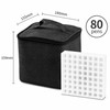 Marker Pen Case for Art Supplies – Large Capacity Zipper