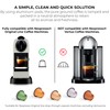 Grano Milano Delizioso 50 Aluminium Coffee Pods Compatible with Nespresso