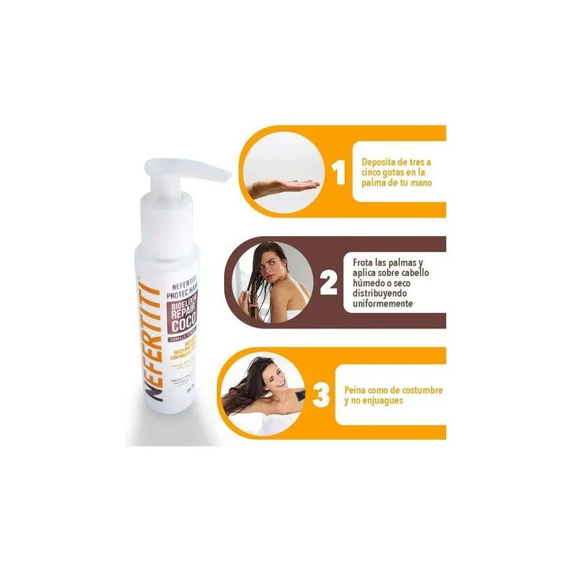 Bioelixir Repair Coco 90ml Para Cabello Teñido Nefertiti
