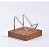 NIUQCTIAN SRS-XB100 Stand, Sony Wireless Speakers for SRS-XB100, Walnut Material, Base with Free Charging Port