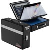 JHSafer Fireproof Document Box with lock, File Organizer with Fireproof