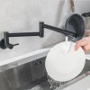 ZTT Stainless Stretchable Double Joint Swing Arm Pot Filler Rotatable