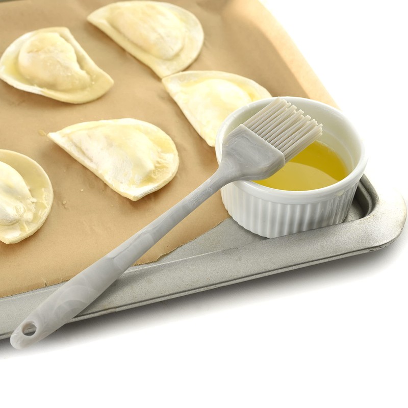 Norpro Silicone Mini Pastry Brush, Marble 8.25" x 1.88" x